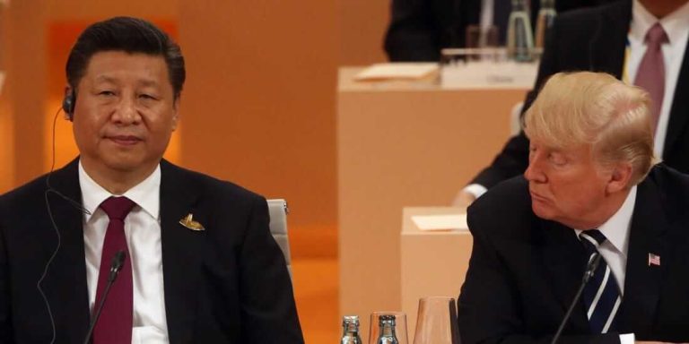 Presidentes chino y estadounidense