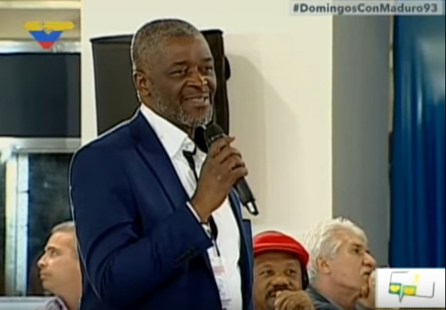 Ronald Lumumba hijo de Patrice Lumumba