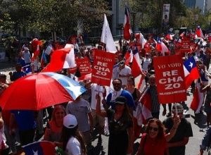 marcha en Chile