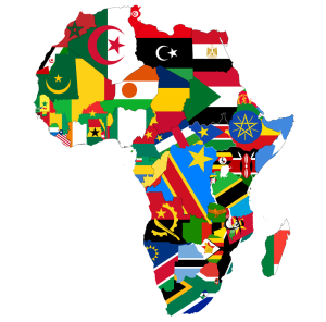 FlagsMapAfrica