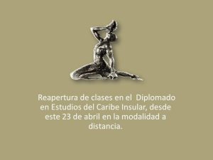 Reapertura de clases en diplomado del Caribe