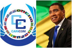 Caricom y Primer Ministro de Jamaica Andrew Holness