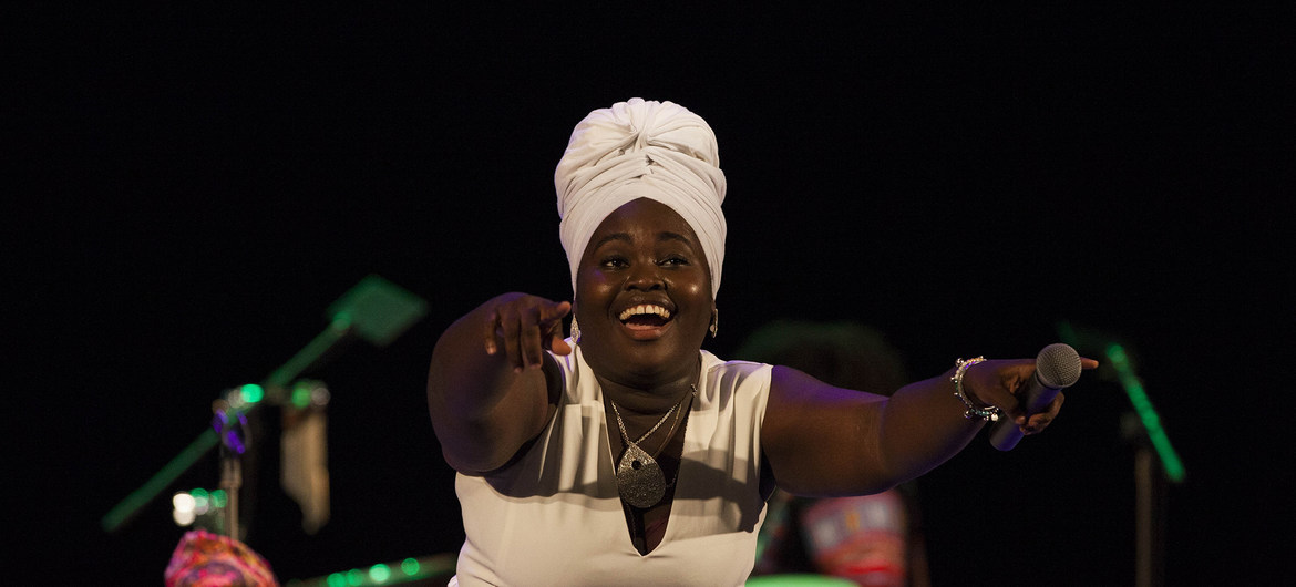 Daymée Arocena cantante cubana Foto Claudio Pelaes Sordo