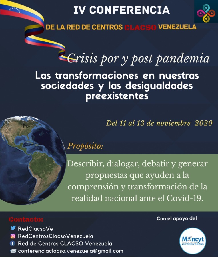 Poster IV Conf CLACSO Venezuela 1