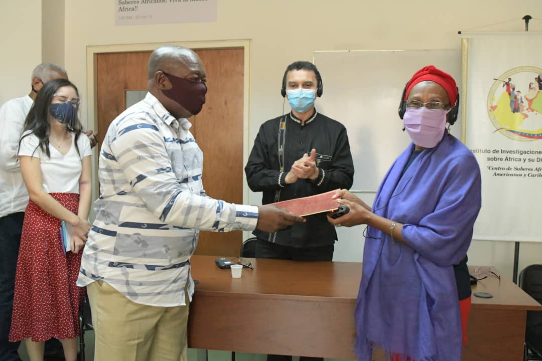 Con la Diputada AFro Casimira Monasterios