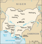 Nigeria Mapa