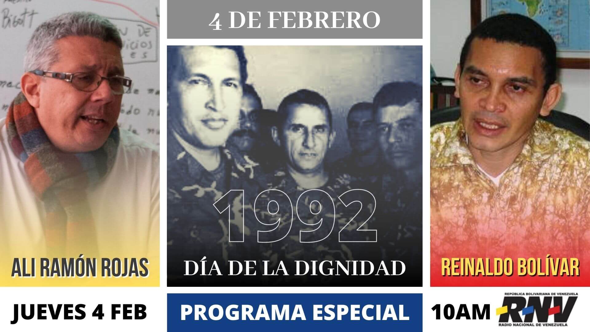 4F: Día de la Dignidad Nacional. Con Alí Ramón Rojas Olaya