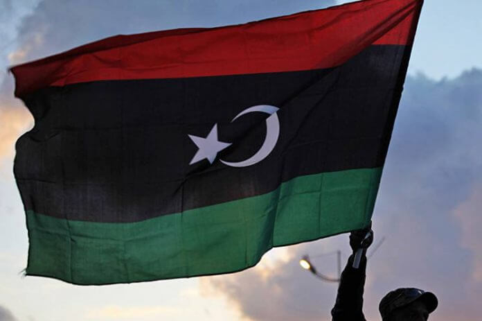 Bandera Libia