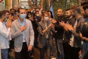 Bashar y Asma al Assad