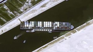 Canal de Suez bloqueado