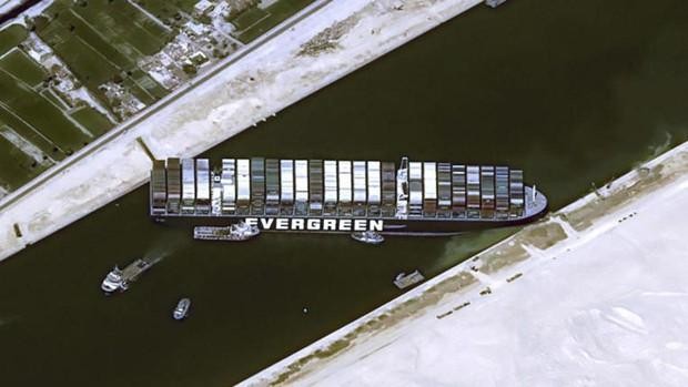 Canal de Suez bloqueado