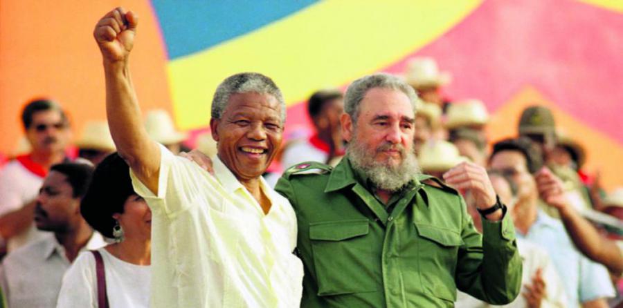 Mandela y Fidel