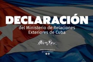 Reafirma Cuba que persistirà en lucha contra el terrorismo