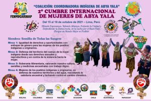 Las lideresas indígenas que acuden a la capital peruana se proponen actuar con unidad frente al patriarcado y los ataques de la derecha. Las lideresas indígenas que acuden a la capital peruana se proponen actuar con unidad frente al patriarcado y los ataques de la derecha