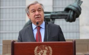 El secretario general de la ONU llamó a los representantes de las naciones a comprometerse por salvar a la humanidad