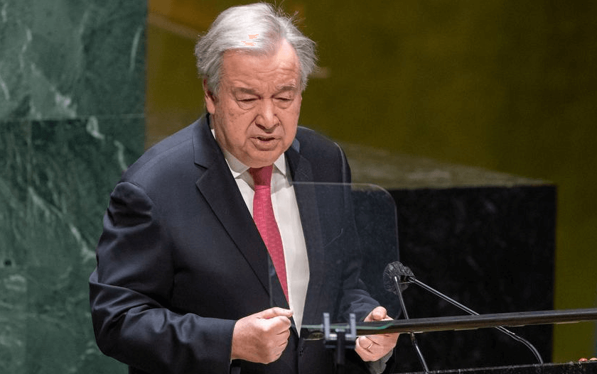 El Secretario General Antonio Guterres presenta sus prioridades para 2022 al pleno de la Asamblea General. - 