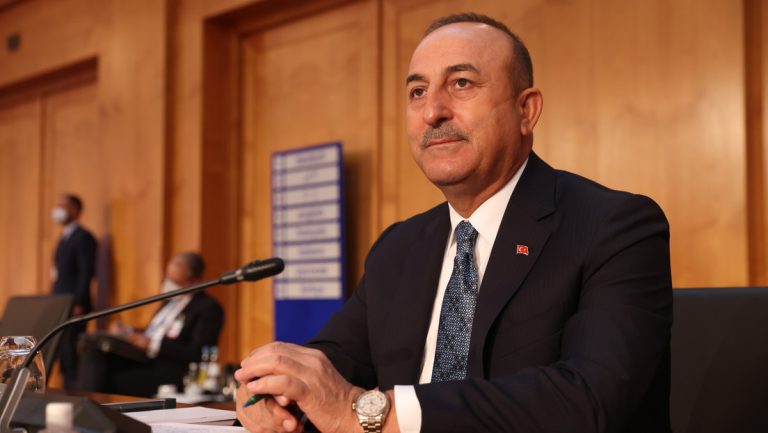 El ministro de Exteriores de Turquía, Mevlut Cavusoglu. Sean Gallup