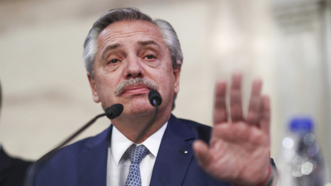 Presidente de Argentina Alberto Fernández. Juan Ignacio Roncoroni / AP - 