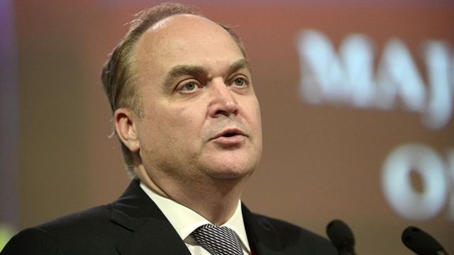 Embajador de Rusia en EE.UU. Anatoli Antonov.. Foto GetImages BBC
