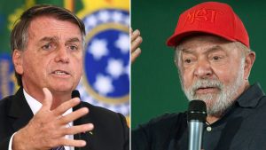 El presidente de Brasil, Jair Bolsonaro, y el exmandatario, Lula da Silva. EVARISTO SA / Ricardo Chicarelli / AFP -
