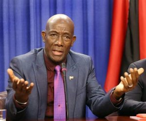 Primer ministro Keith Rowley