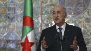 Presidente de Argelia Abdel Mayid Tebune