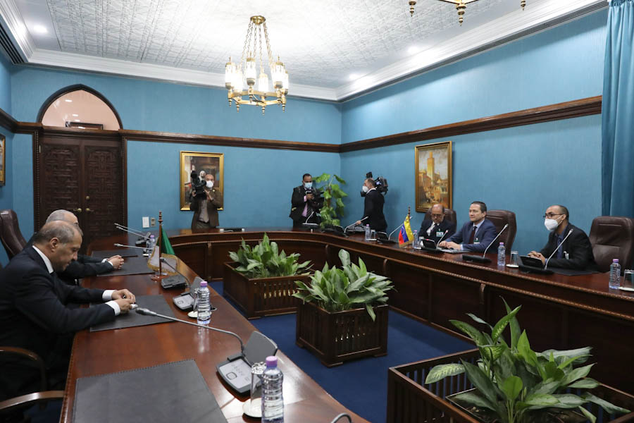 Reunión Argelia y Venezuela