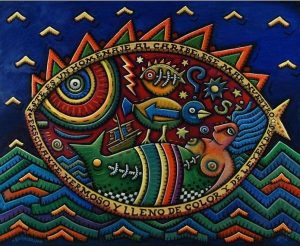 Homenaje al caribe obra de Alfredo Sosabravo