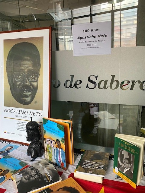 Neto exposición en el Centro de Saberes