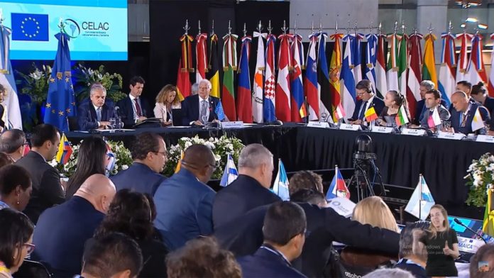 En inicio reunión de cancilleres Celac UE Argentina aboga por la paz