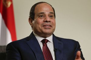 El presidente egipcio Abdel Fattah El Sisi