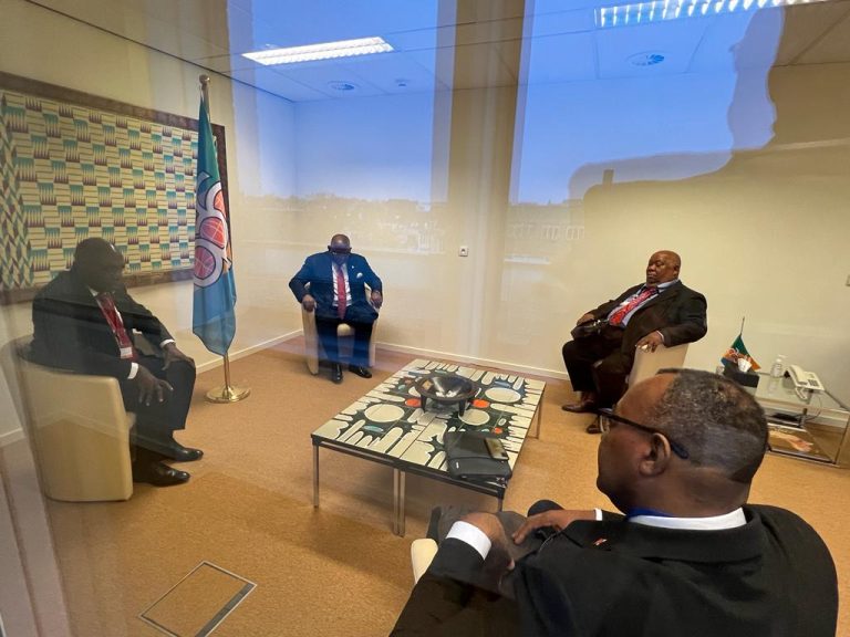 - Los dos diplomáticos conversaron sobre la X Cumbre de jefes de Estado y de Gobierno a celebrarse en Luanda -