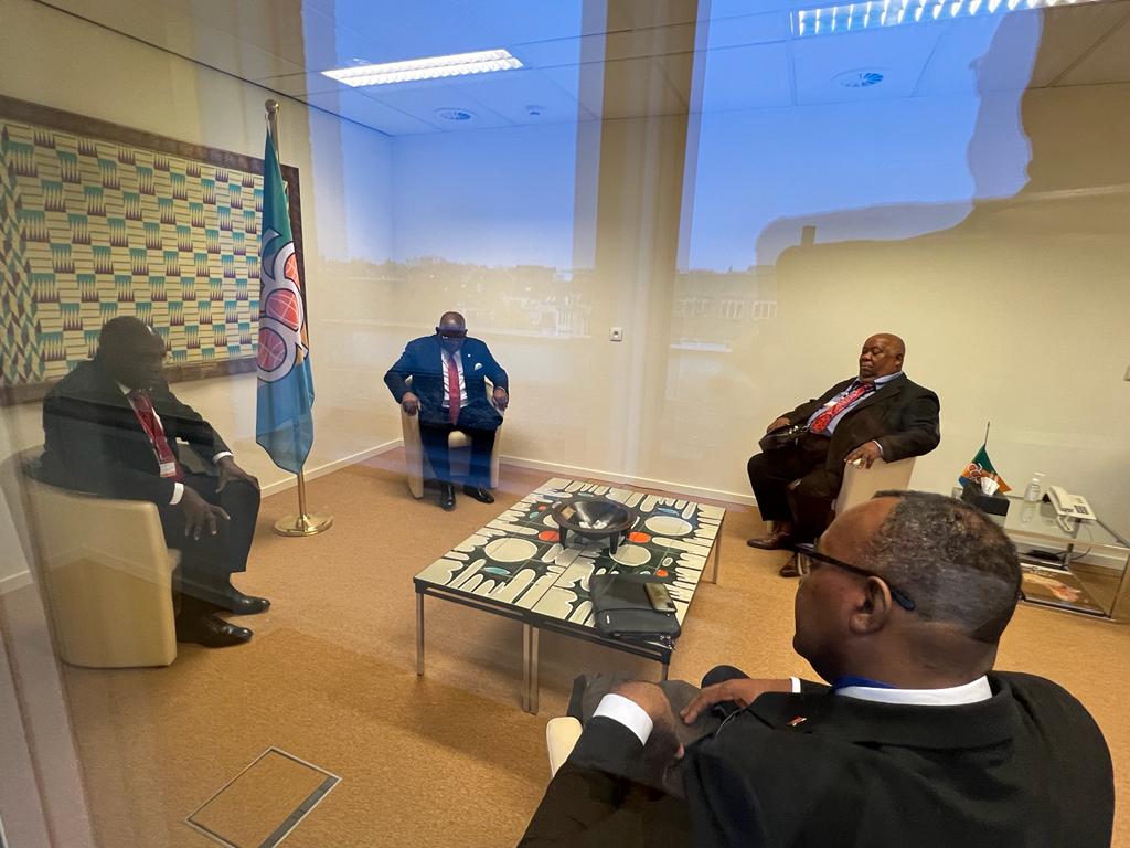 - Los dos diplomáticos conversaron sobre la X Cumbre de jefes de Estado y de Gobierno a celebrarse en Luanda -