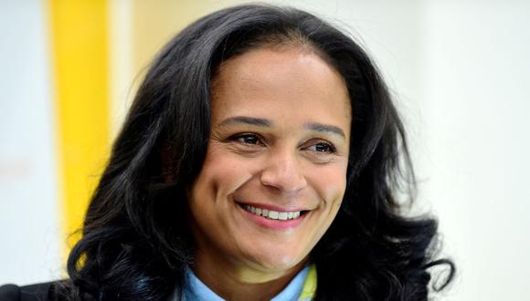 La empresaria angoleña Isabel dos Santos