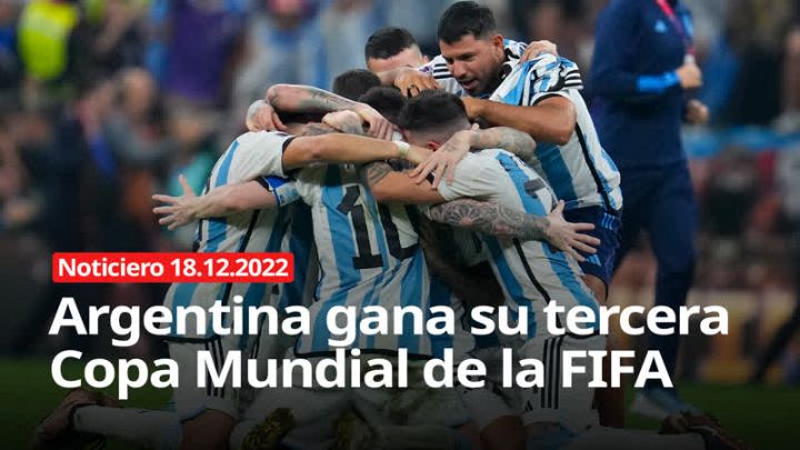 - Argentina gana su tercera Copa Mundial de la FIFA. Foto: Dan Mullan / FIFA / Gettyimages.ru -