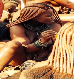 El peinado de Namibia