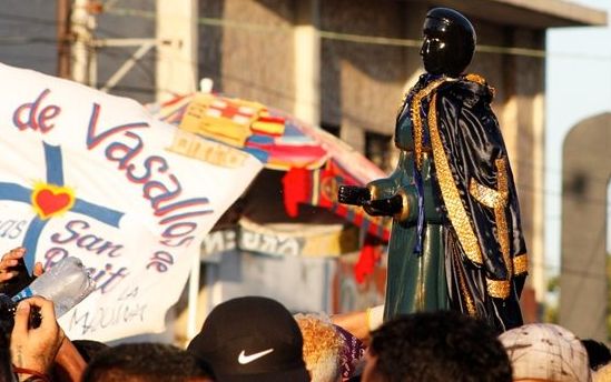 - San Benito de Palermo en procesión. Cabimas estado Zulia. 2021. Fuente: primeraedicioncol.com -