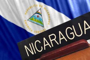 Bandera nicaraguense