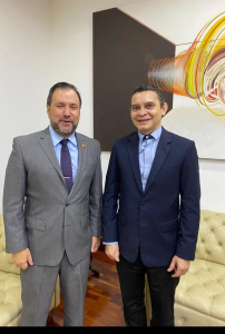 Yvan Gil y Reinaldo Bolívar