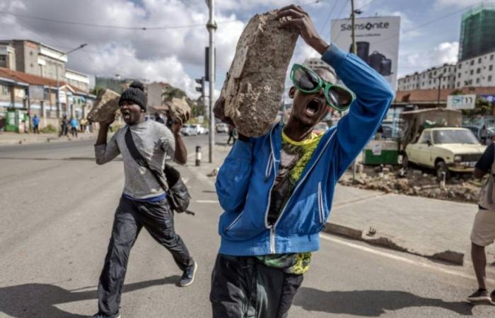 Una manifestación masiva convocada en Nairobi