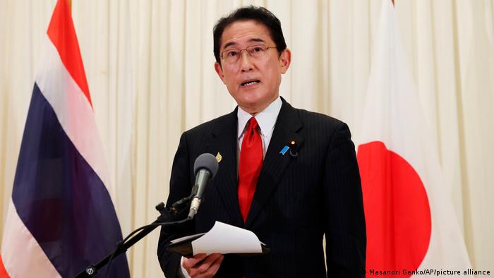 El primer ministro de Japón Fumio Kishida