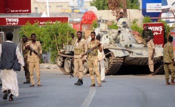 Militares de las Fuerzas Armadas de Sudán