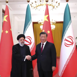 Presidentes de Irán y de China