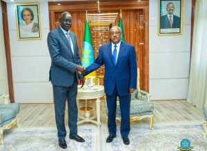 Demeke Mekonnen y Deng Alor Kuol