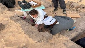 La jefa de la misión, E. Christiana Köhler, acotó que “esta observación, junto con otras pruebas, desafía radicalmente la idea, frecuentemente propuesta pero no probada, del sacrificio humano ritual en la I Dinastía”.