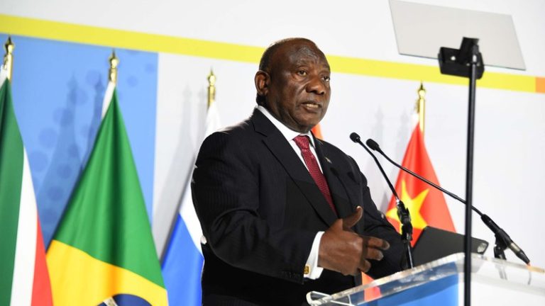 Cyril Ramaphosa, El presidente de Sudáfrica