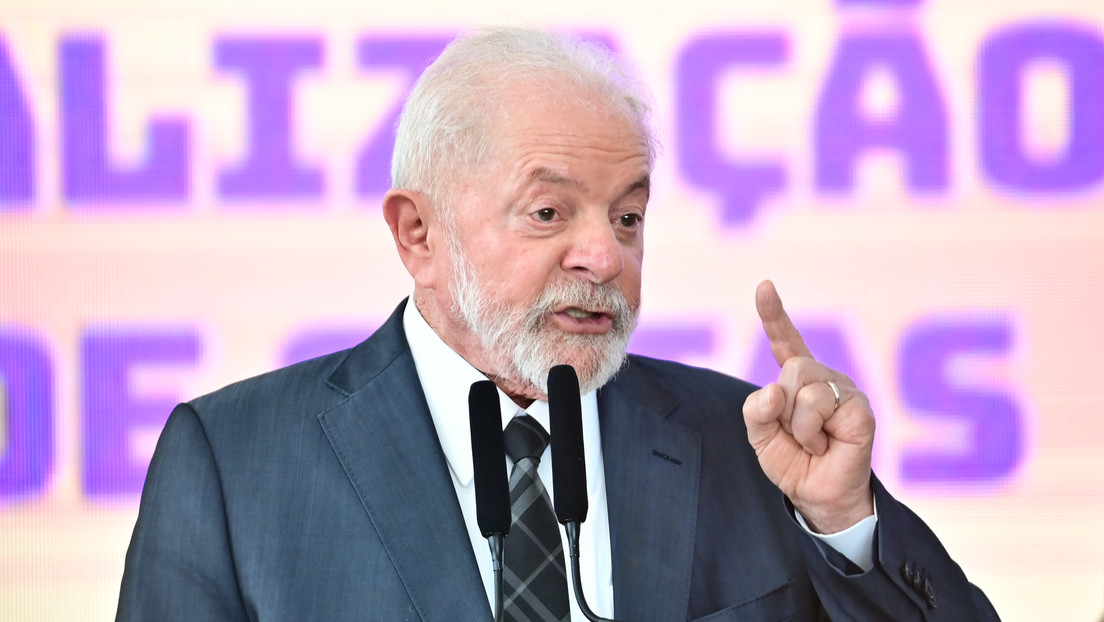 El presidente de Brasil Luiz Inácio Lula da Silva