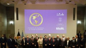 Firma del Tratado Constitutivo de Ameripol - Sputnik Mundo, 1920, 10.11.2023 © Twitter / Nicolas Martinelli