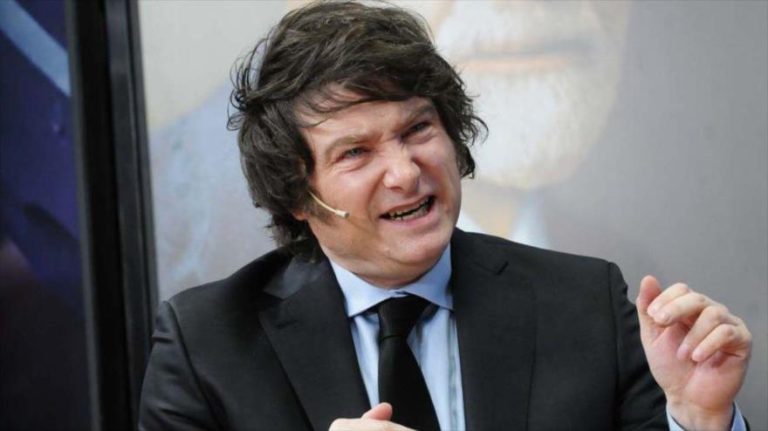 El nuevo presidente ultraderechista de Argentina Javier Milei