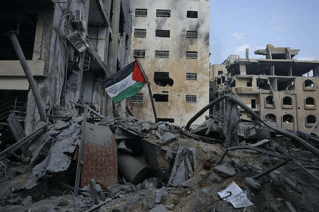 Gaza destruída
